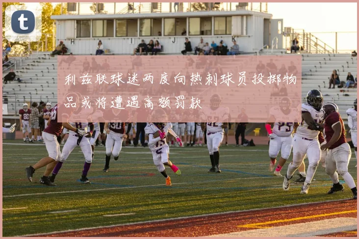 利兹联球迷两度向热刺球员投掷物品或将遭遇高额罚款
